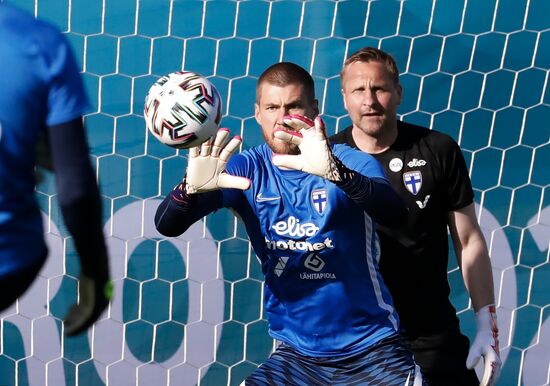 Russia Soccer Euro 2020 Finland Training Session