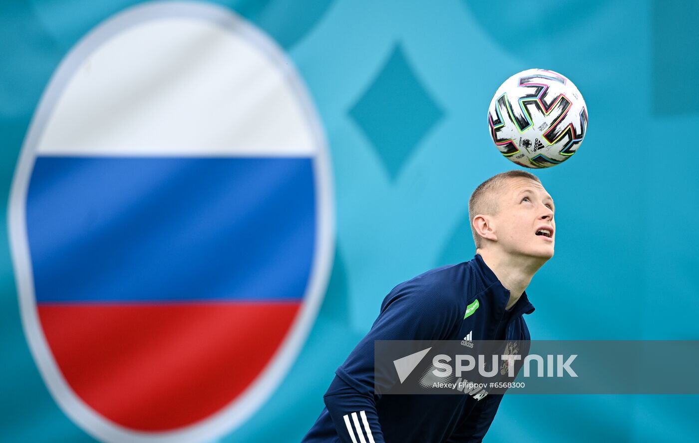 Russia Soccer Euro 2020 Russia Training Session