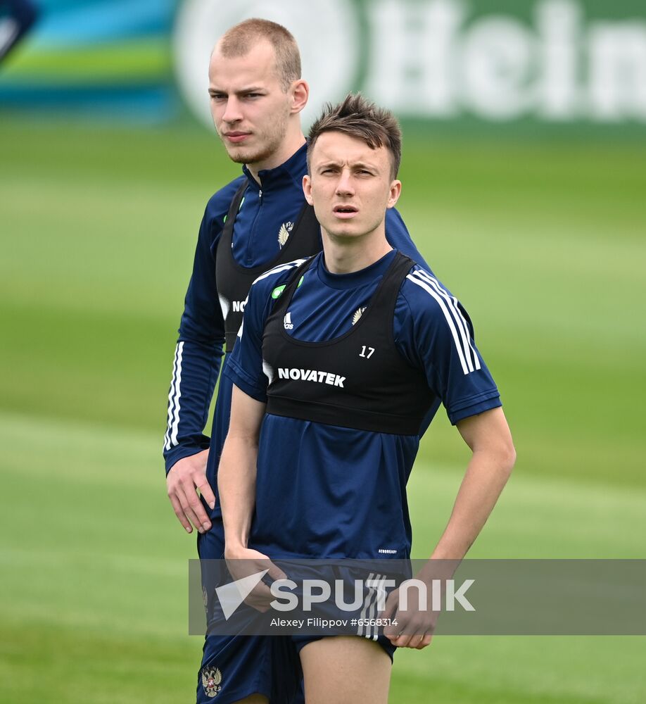 Russia Soccer Euro 2020 Russia Training Session