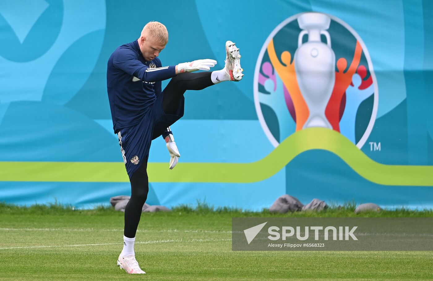 Russia Soccer Euro 2020 Russia Training Session