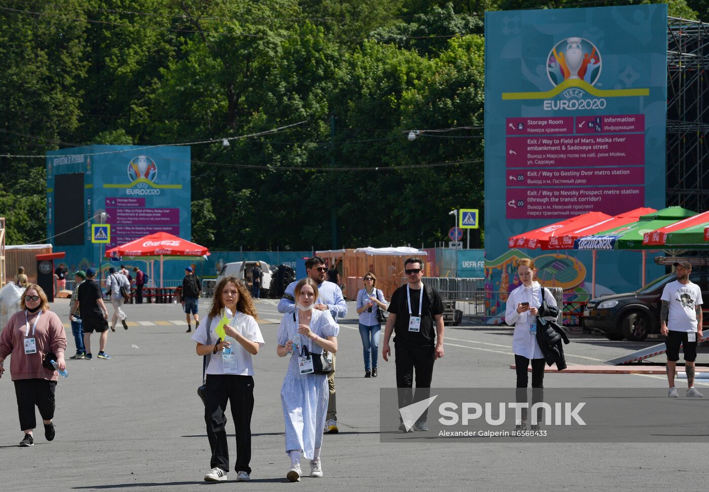 Russia Soccer Euro 2020 Preparation