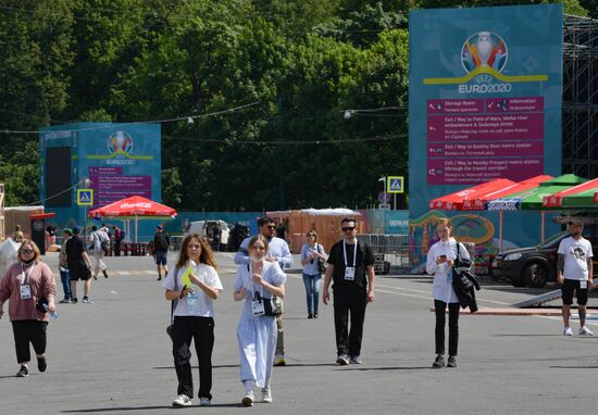 Russia Soccer Euro 2020 Preparation