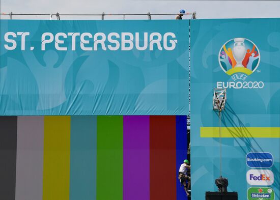 Russia Soccer Euro 2020 Preparation