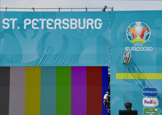 Russia Soccer Euro 2020 Preparation