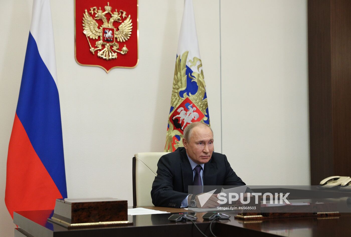 Russia Putin Gazprom Amur Gas Processing Plant