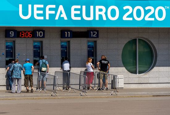 Russia Soccer Euro 2020 Preparation