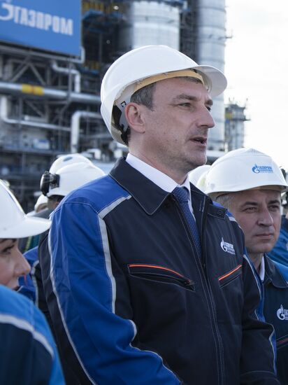 Russia Putin Gazprom Amur Gas Processing Plant