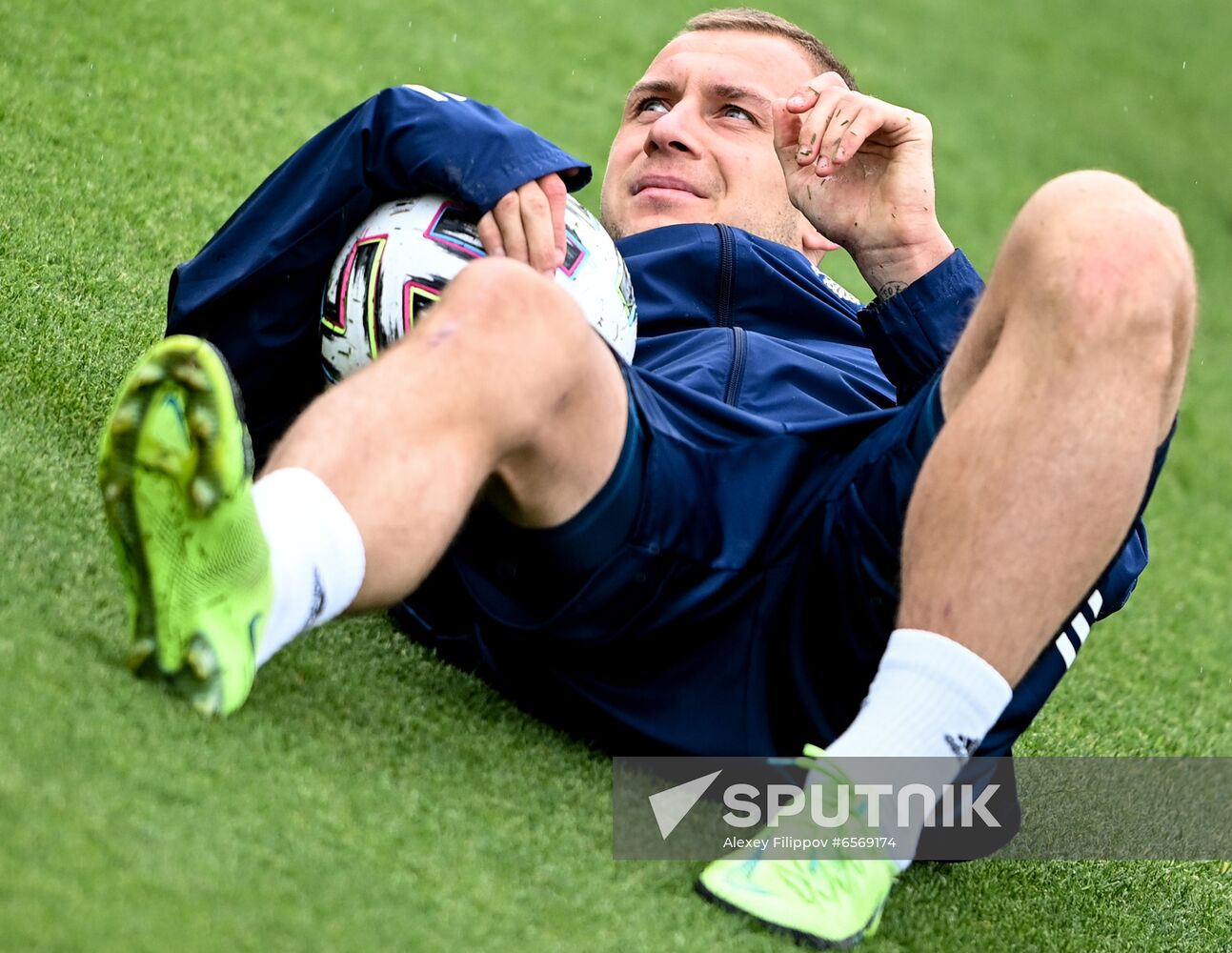 Russia Soccer Euro 2020 Russia Training Session