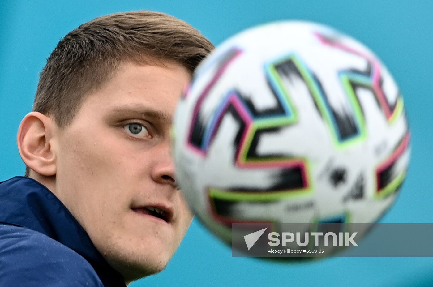 Russia Soccer Euro 2020 Russia Training Session