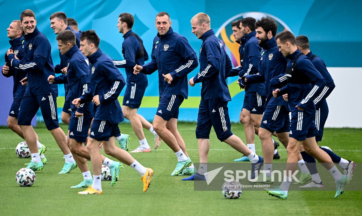 Russia Soccer Euro 2020 Russia Training Session