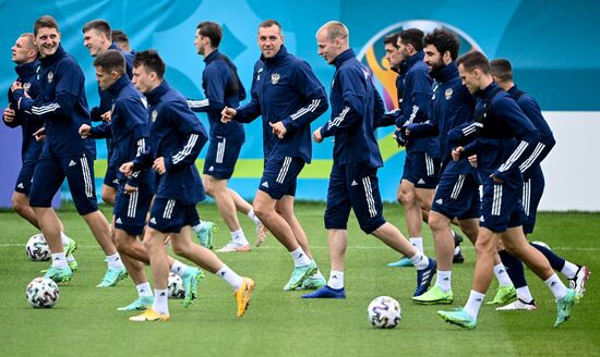 Russia Soccer Euro 2020 Russia Training Session
