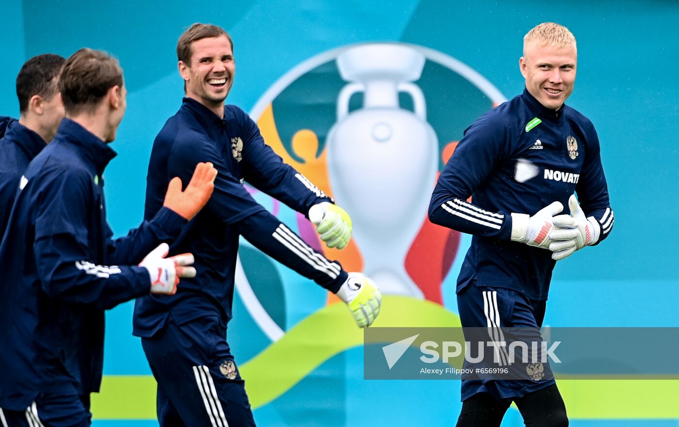 Russia Soccer Euro 2020 Russia Training Session