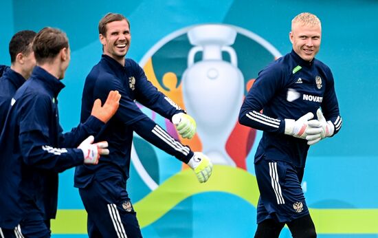 Russia Soccer Euro 2020 Russia Training Session