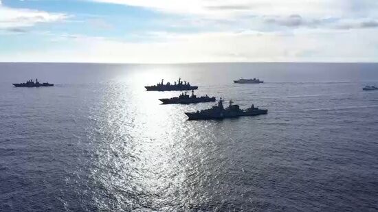 Russia Pacific Ocean Military Drills