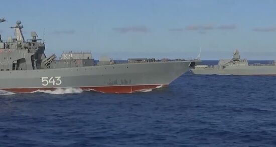 Russia Pacific Ocean Military Drills