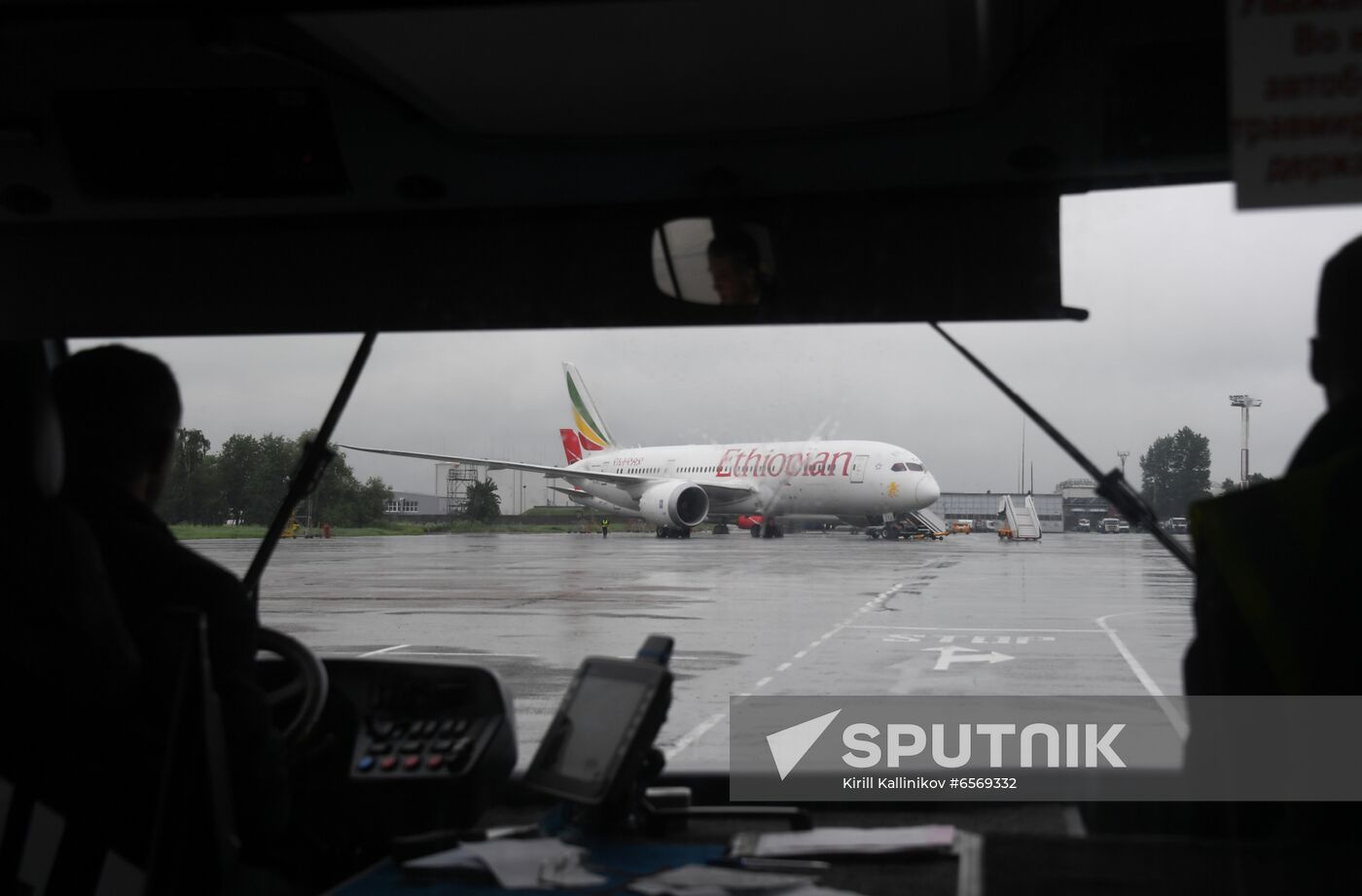 Russia Ethiopian Airlines Plane Presentation
