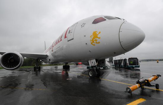 Russia Ethiopian Airlines Plane Presentation