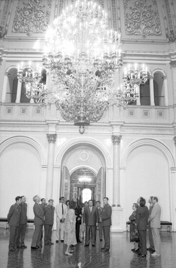 Finnish Defense Minister Johan Ole Norrback's visit to USSR
