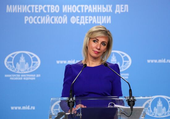 Russia Zakharova Briefing