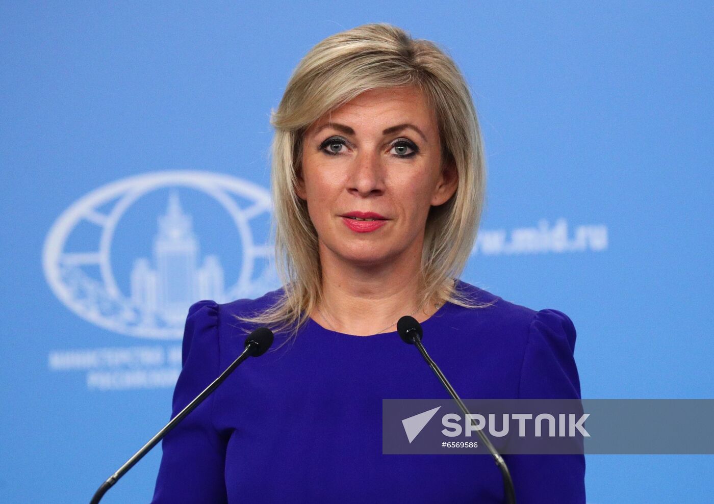 Russia Zakharova Briefing