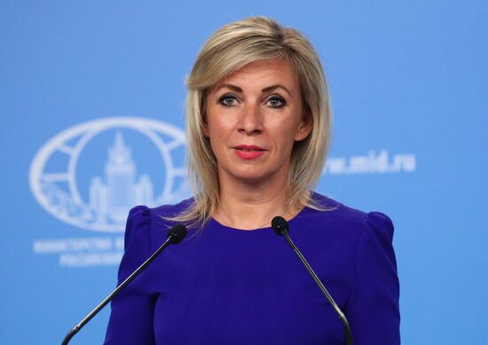 Russia Zakharova Briefing