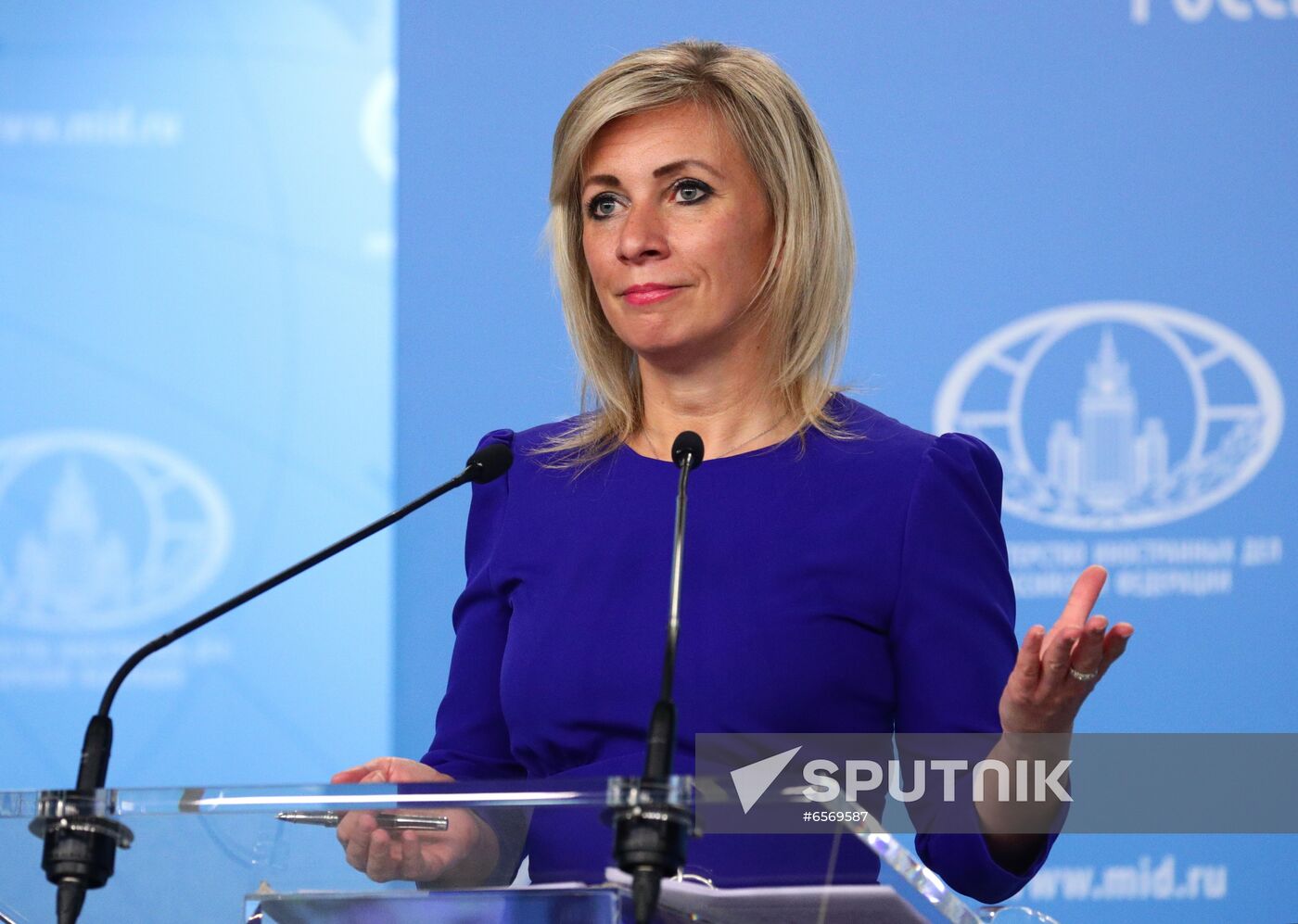 Russia Zakharova Briefing