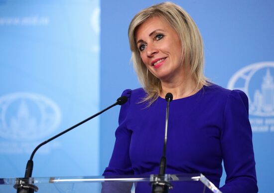 Russia Zakharova Briefing