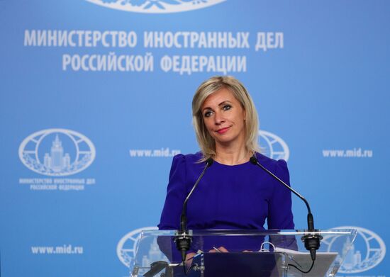 Russia Zakharova Briefing