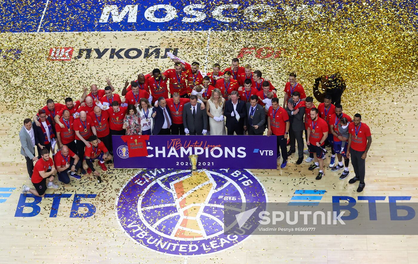 Russia Basketball United League CSKA - UNICS