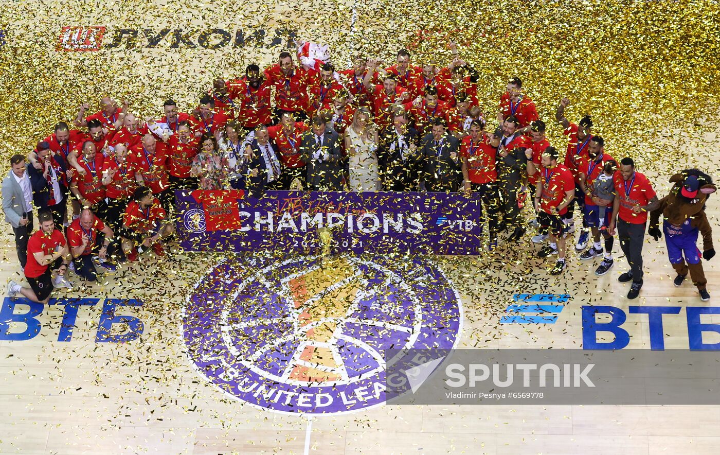 Russia Basketball United League CSKA - UNICS