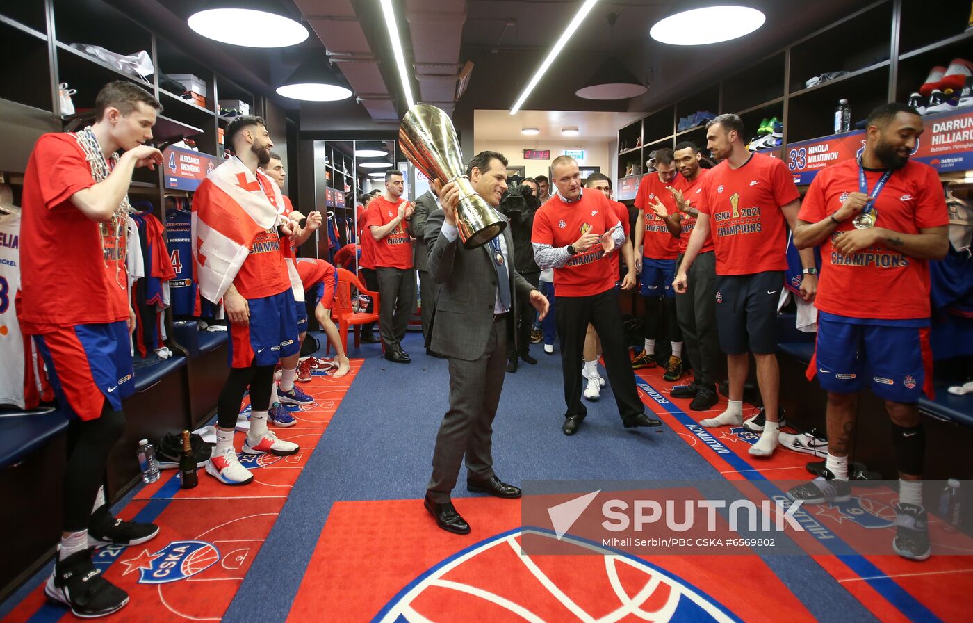 Russia Basketball United League CSKA - UNICS