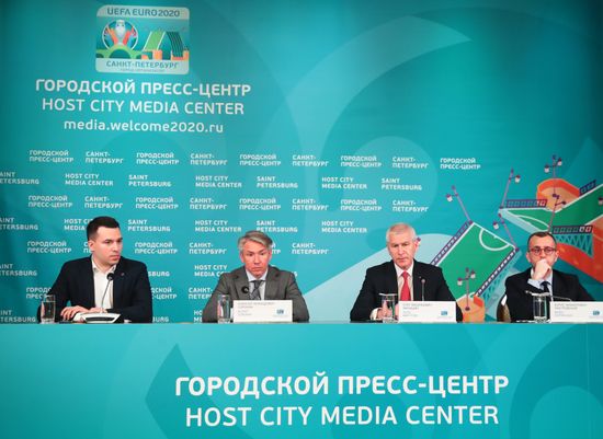 Official opening of Host City Media Center in St. Petersburg