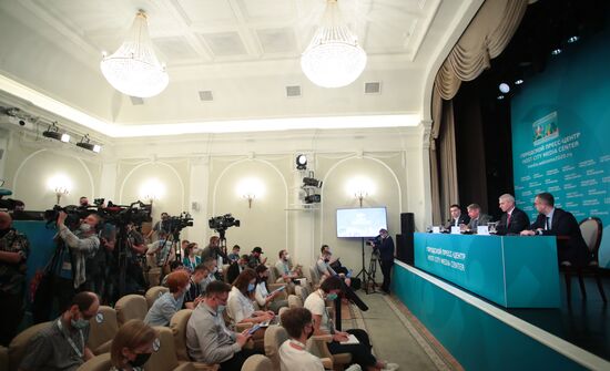 Official opening of Host City Media Center in St. Petersburg