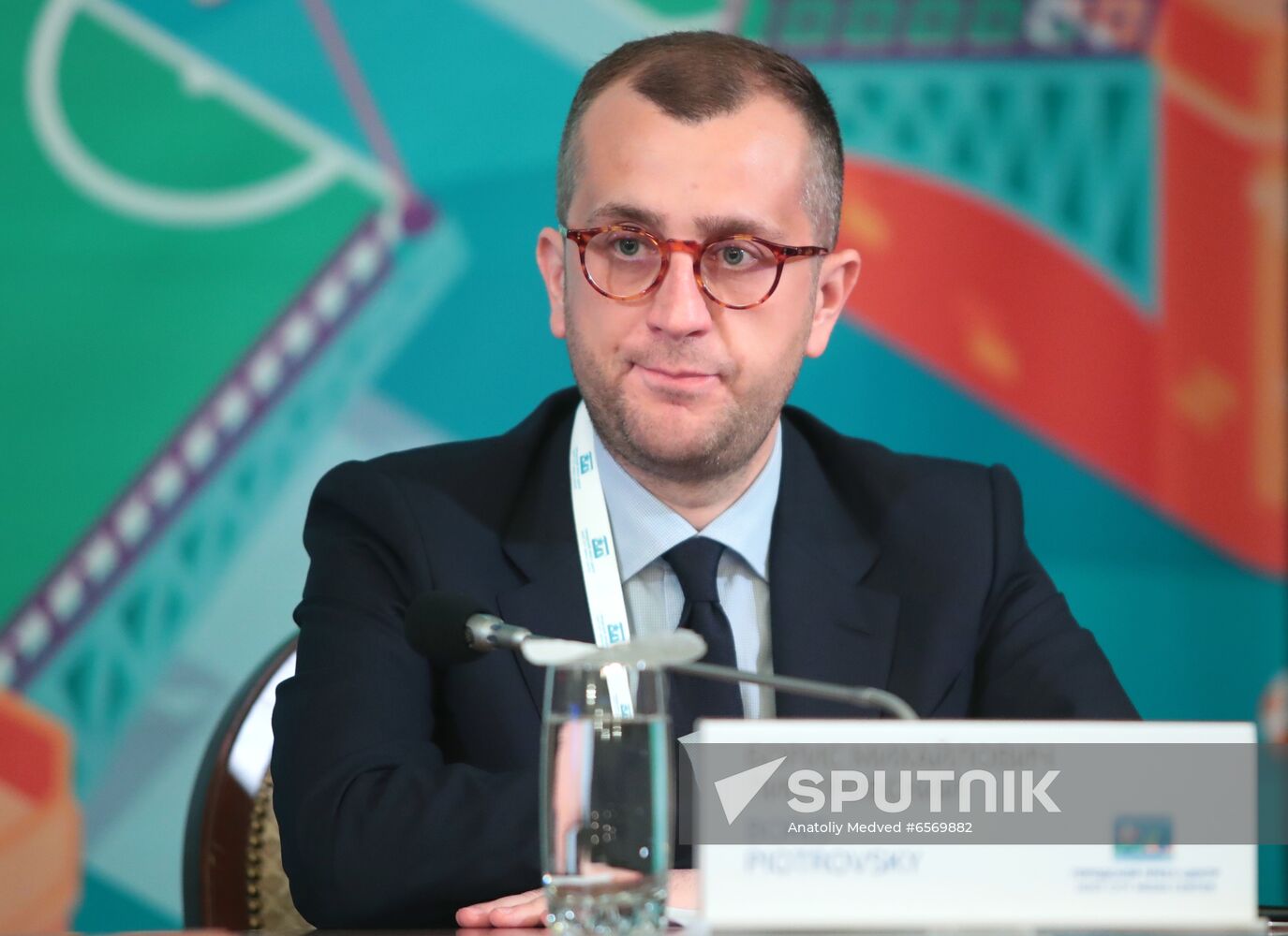 Official opening of Host City Media Center in St. Petersburg
