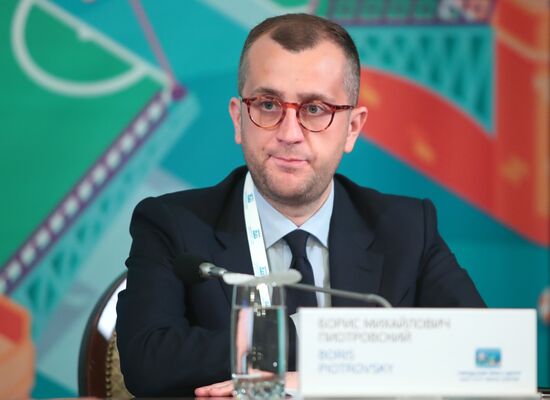 Official opening of Host City Media Center in St. Petersburg