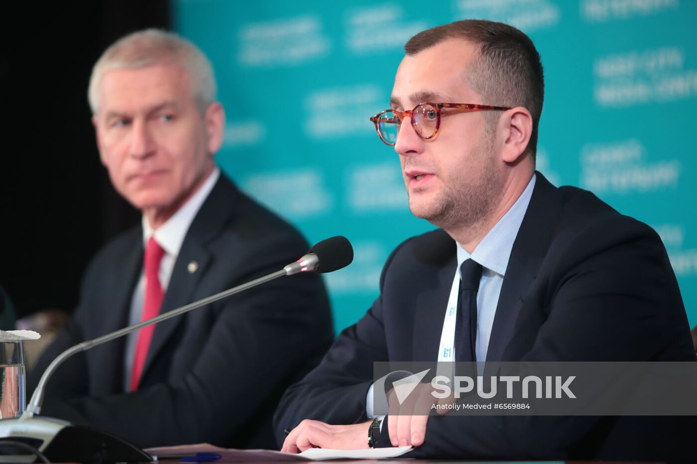 Official opening of Host City Media Center in St. Petersburg