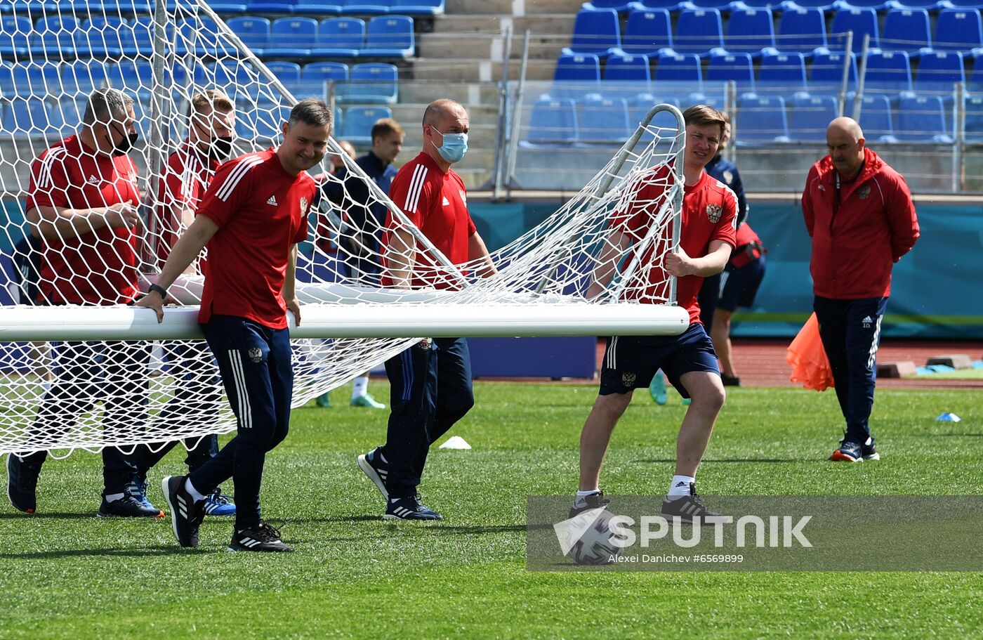 Russia Soccer Euro 2020 Russia Training Session