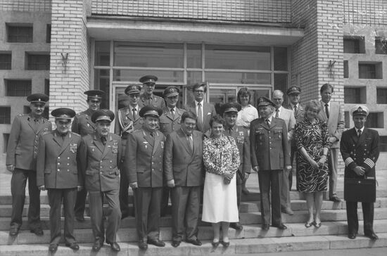 Finnish Defense Minister Johan Ole Norrback's visit to USSR