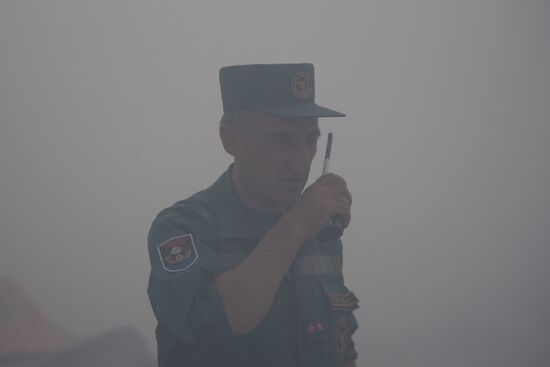 Armenia Garbage Dump Fire