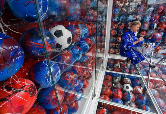 Russia Soccer Euro 2020 Art