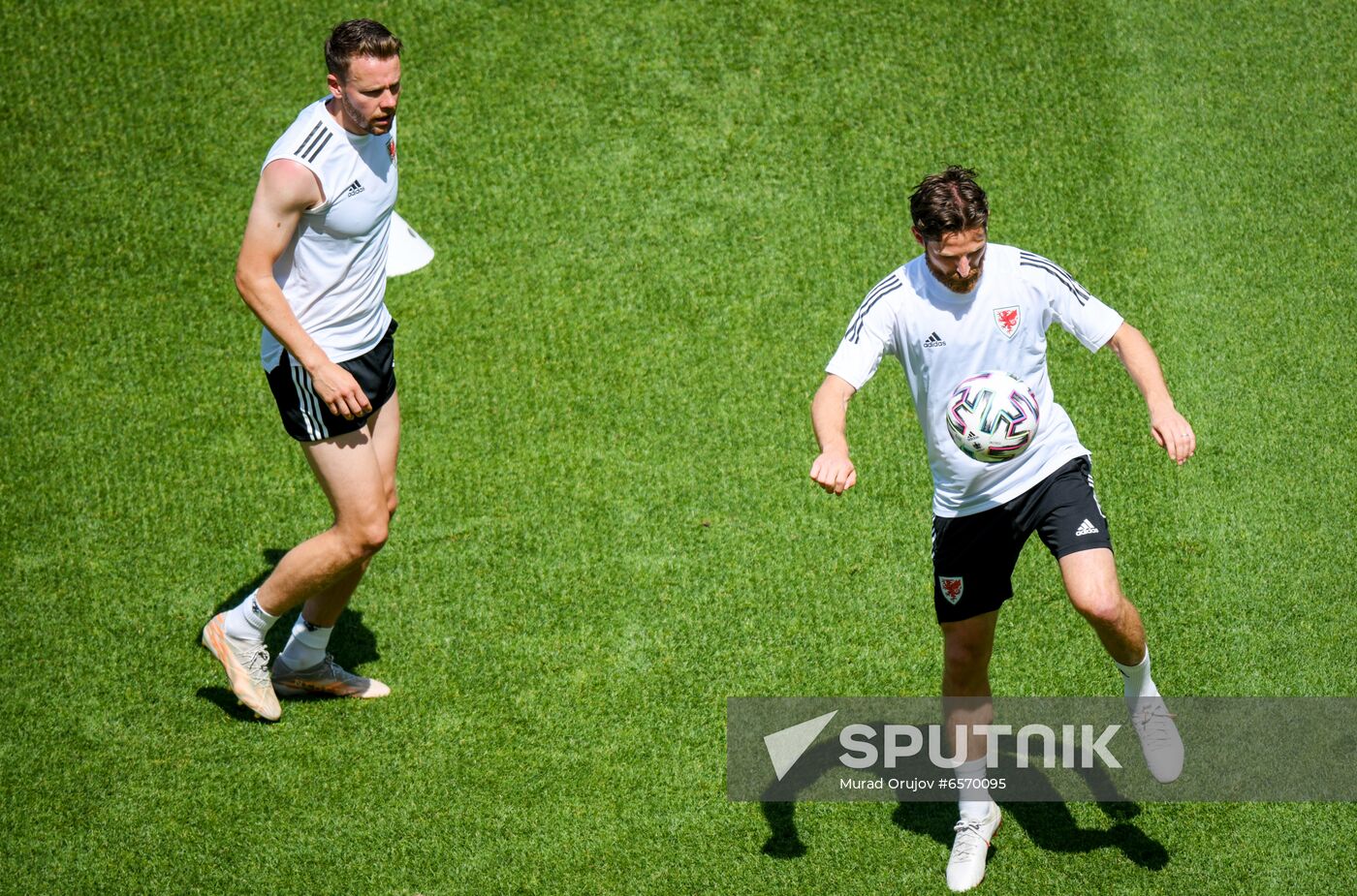 Azerbaijan Soccer Euro 2020 Wales Training Session