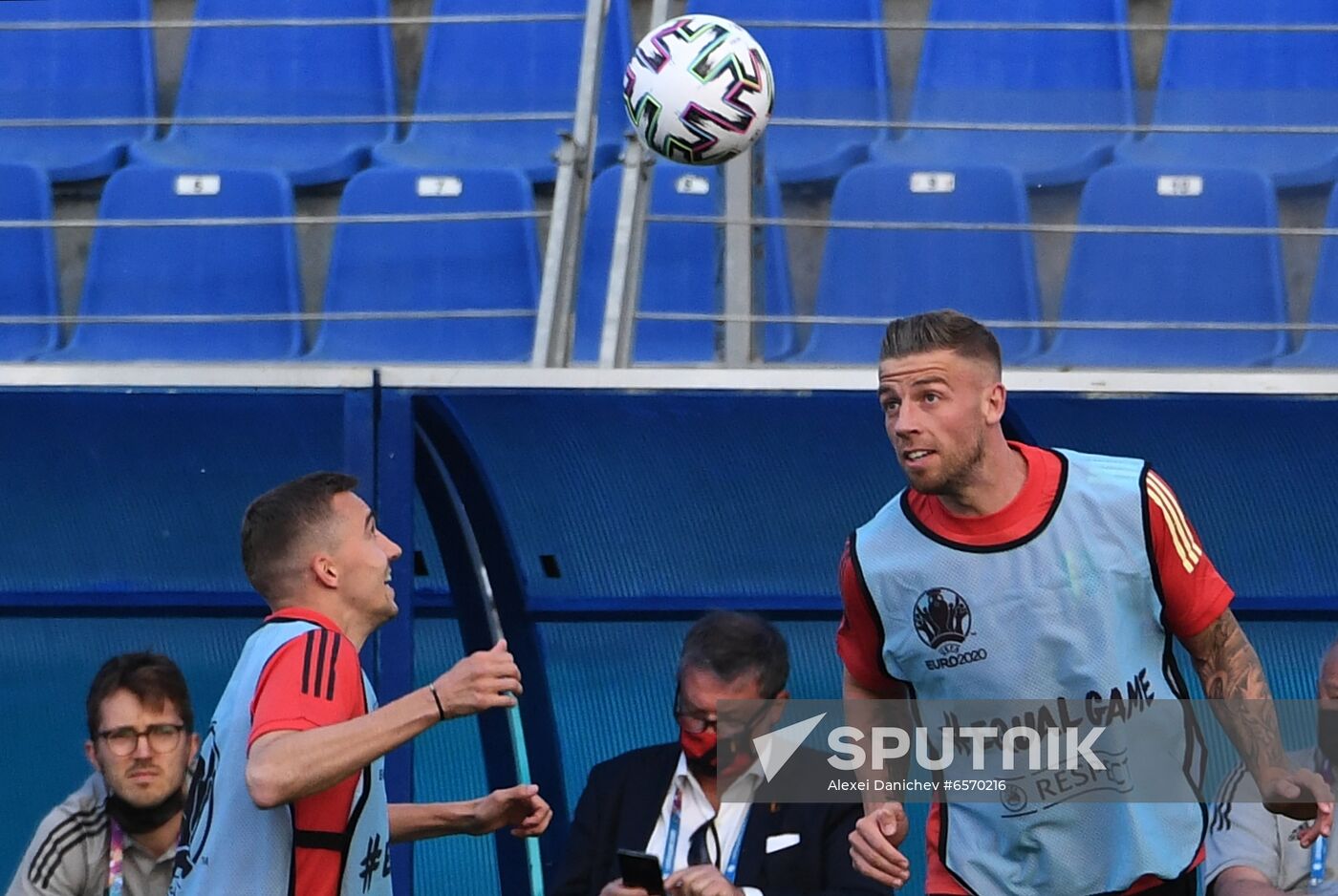 Russia Soccer Euro 2020 Belgium Training Session