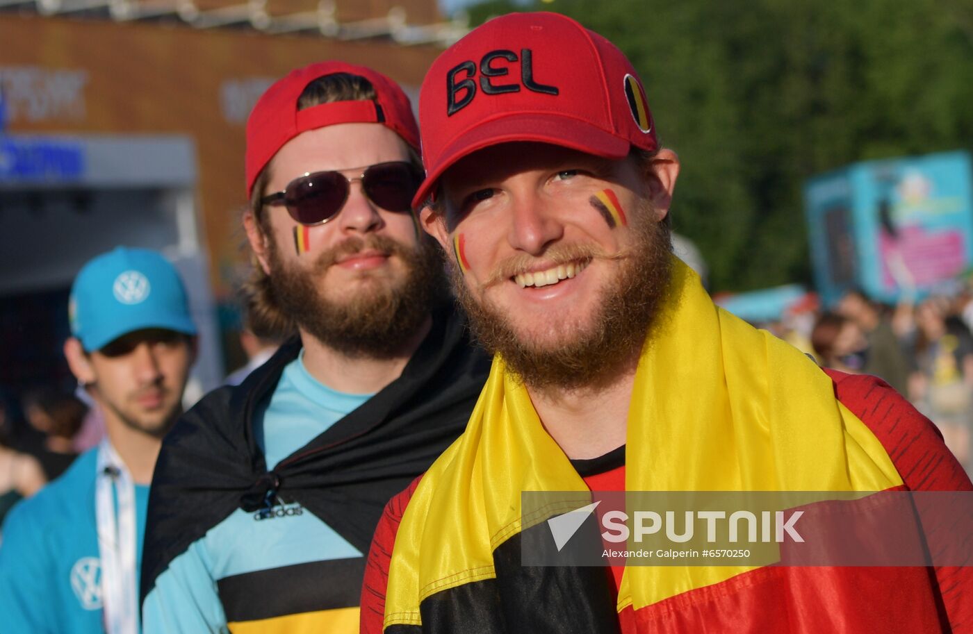 Russia Soccer Euro 2020 Fans