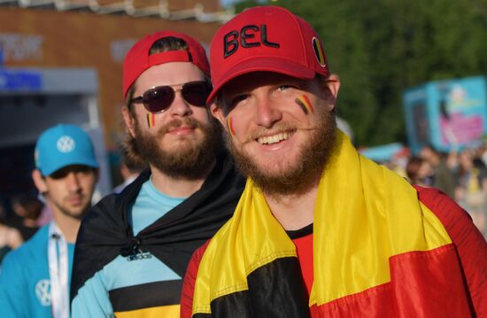Russia Soccer Euro 2020 Fans