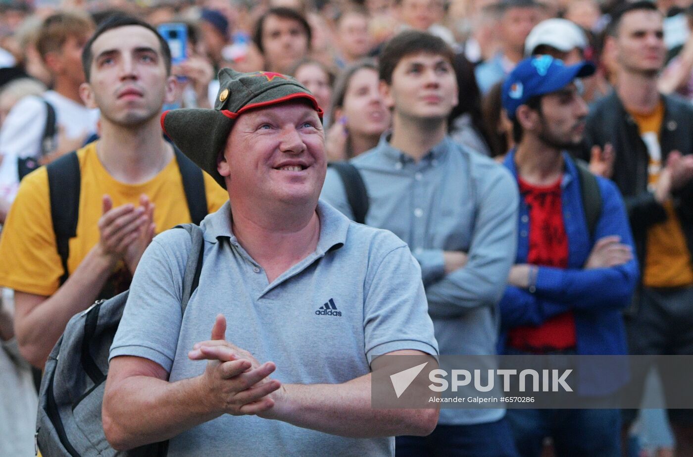 Russia Soccer Euro 2020 Fans