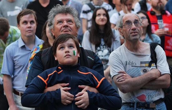 Russia Soccer Euro 2020 Fans