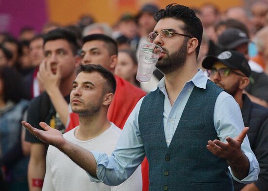 Russia Soccer Euro 2020 Fans