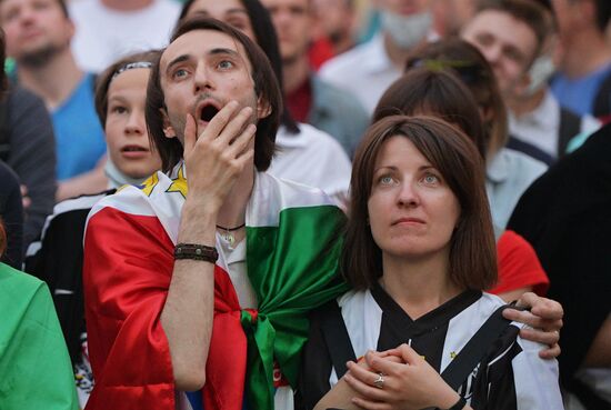 Russia Soccer Euro 2020 Fans