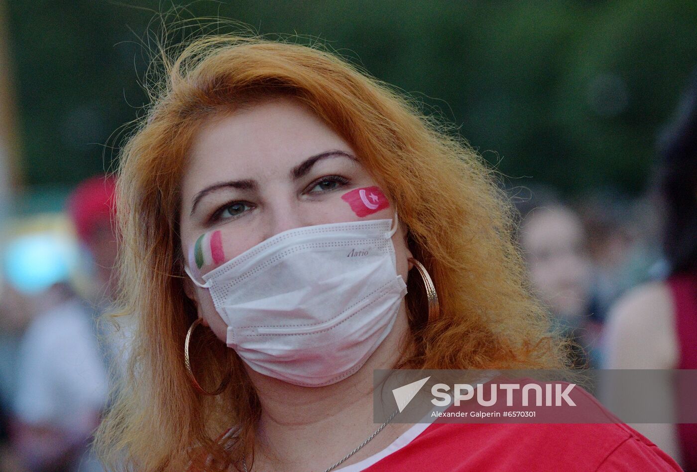 Russia Soccer Euro 2020 Fans