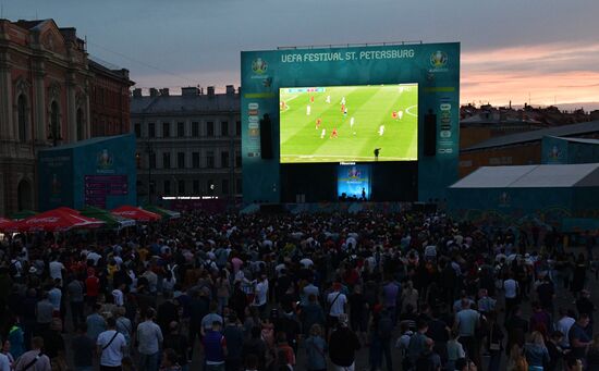 Russia Soccer Euro 2020 Fans